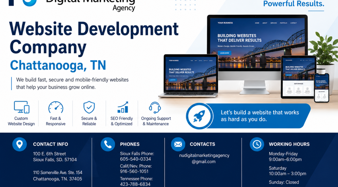 Website Development Company Chattanooga TN